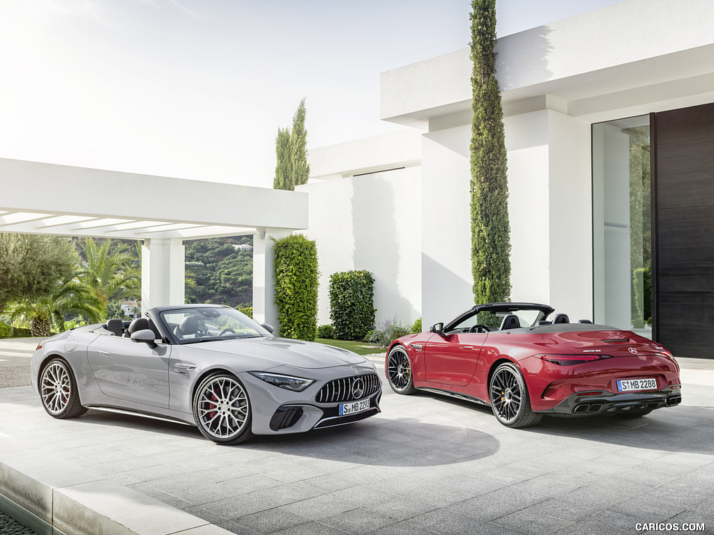 2022 Mercedes-AMG SL 63 4MATIC+ and 55 4MATIC+