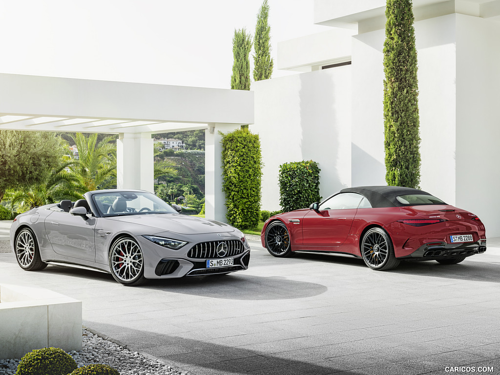 2022 Mercedes-AMG SL 63 4MATIC+ and 55 4MATIC+