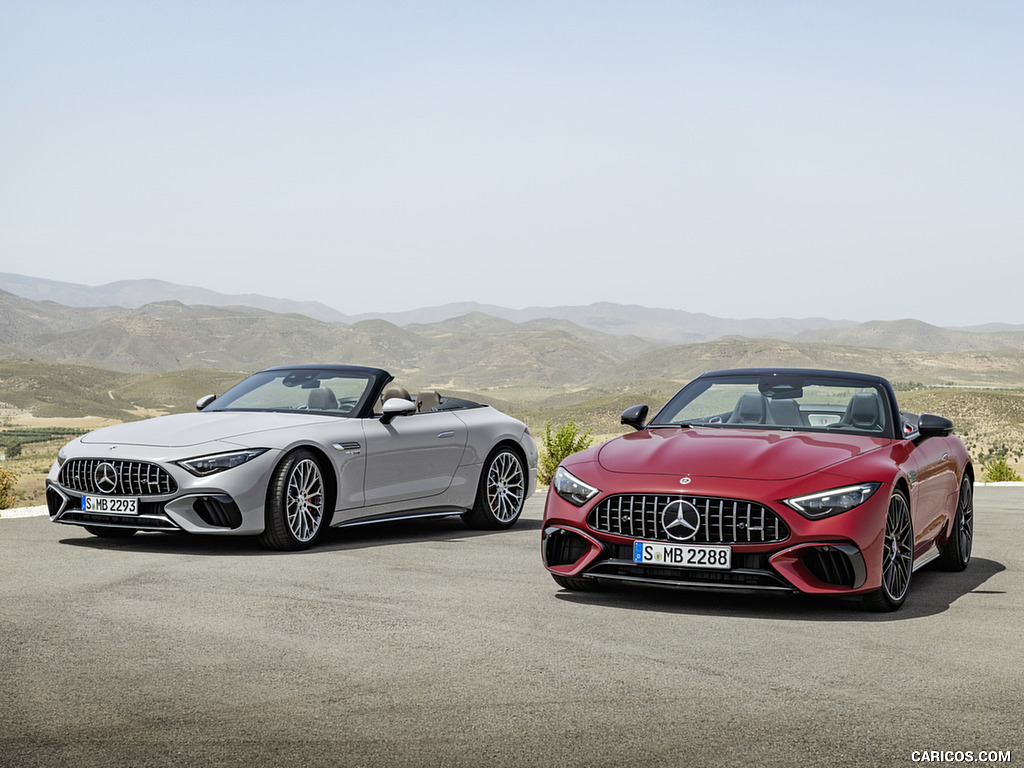 2022 Mercedes-AMG SL 63 4MATIC+ and 55 4MATIC+