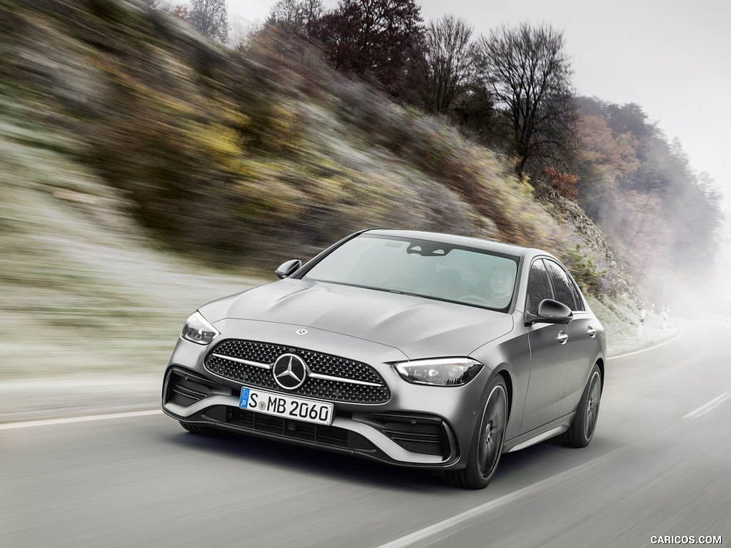 2022 Mercedes-Benz C-Class (Color: Selenite Grey Magno) - Front