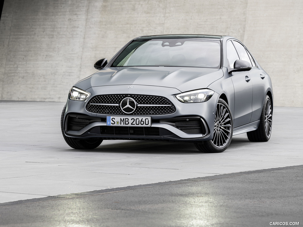 2022 Mercedes-Benz C-Class (Color: Selenite Grey Magno) - Front