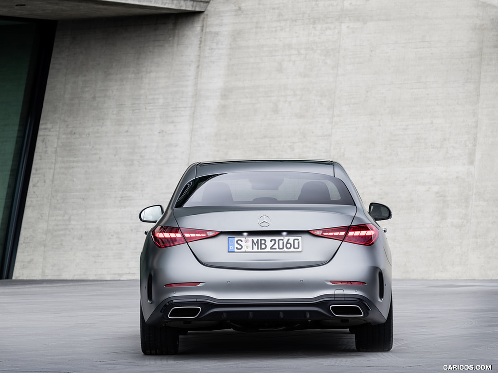 2022 Mercedes-Benz C-Class (Color: Selenite Grey Magno) - Rear