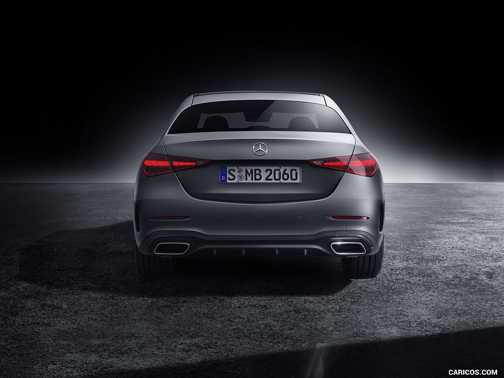 2022 Mercedes-Benz C-Class (Color: Selenite Grey Magno) - Rear