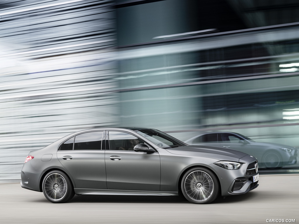 2022 Mercedes-Benz C-Class (Color: Selenite Grey Magno) - Side