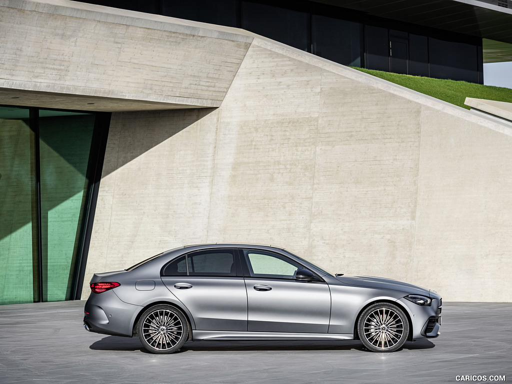 2022 Mercedes-Benz C-Class (Color: Selenite Grey Magno) - Side