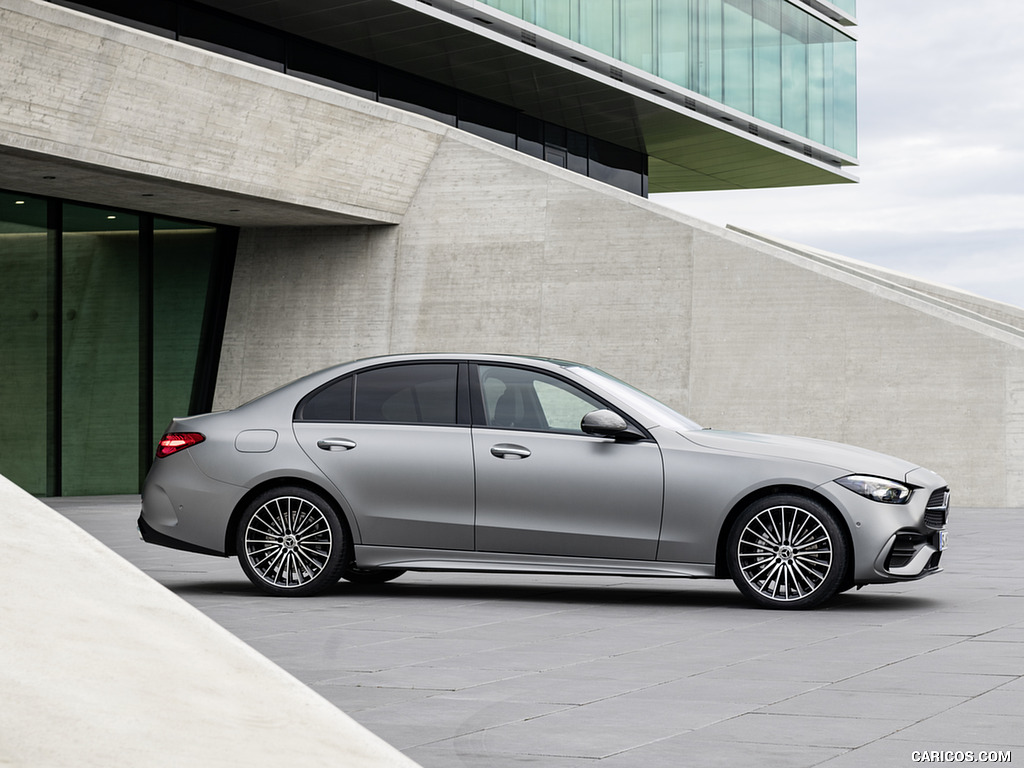 2022 Mercedes-Benz C-Class (Color: Selenite Grey Magno) - Side