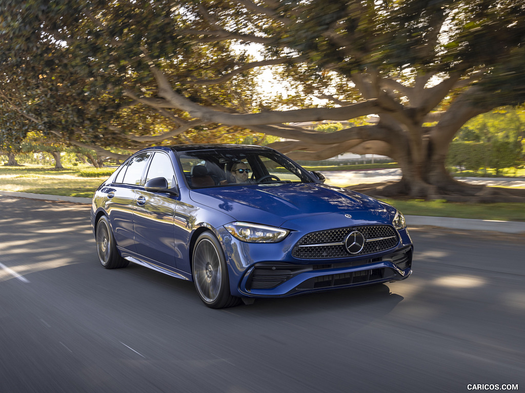 2022 Mercedes-Benz C-Class (US-Spec) - Front Three-Quarter