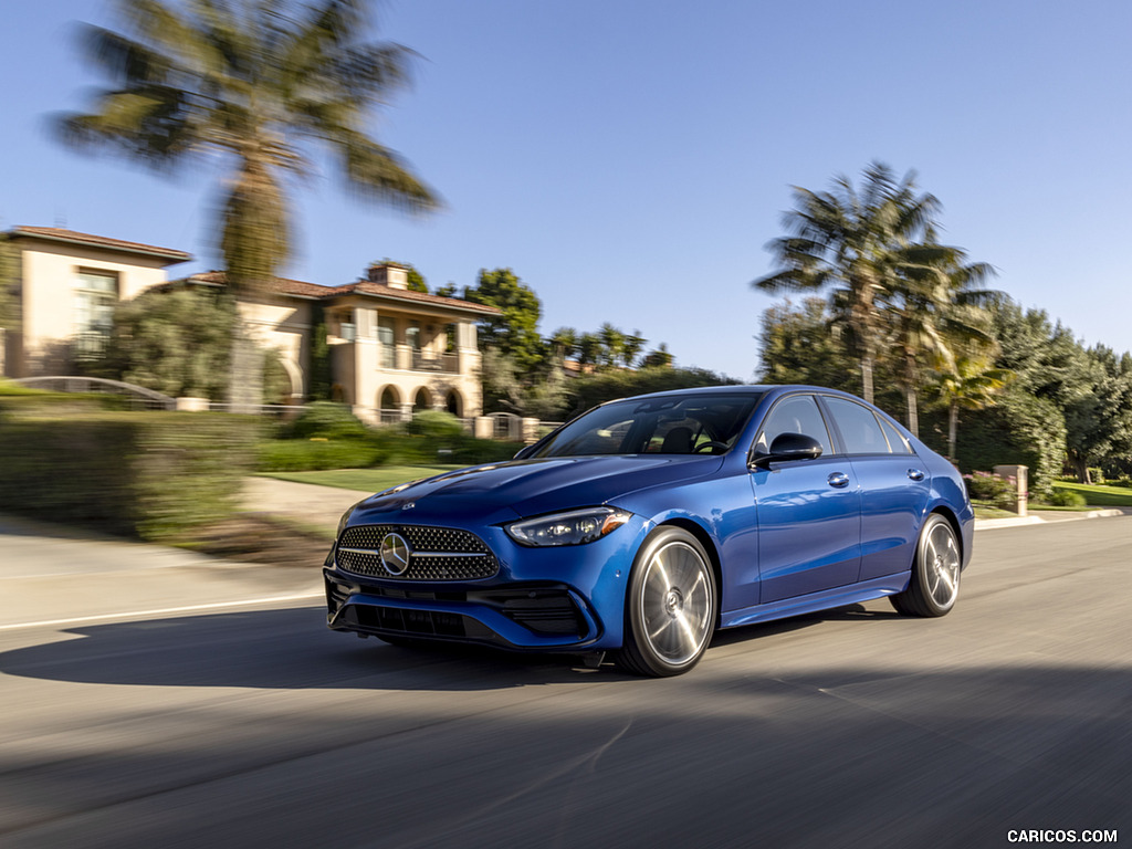 2022 Mercedes-Benz C-Class (US-Spec) - Front Three-Quarter