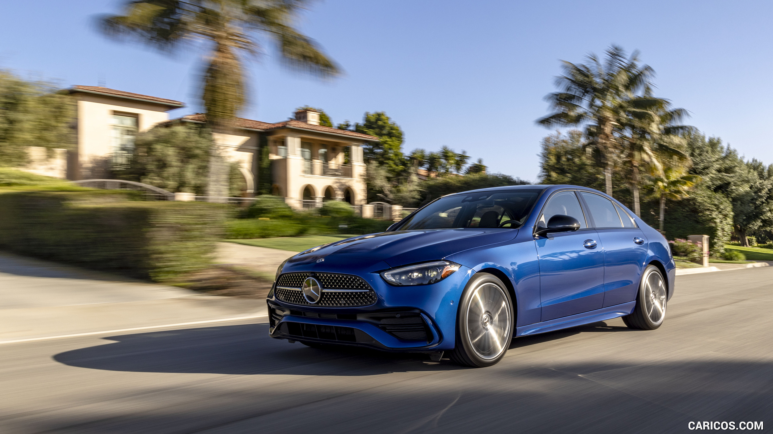 2022 Mercedes-Benz C-Class (US-Spec) - Front Three-Quarter | Caricos