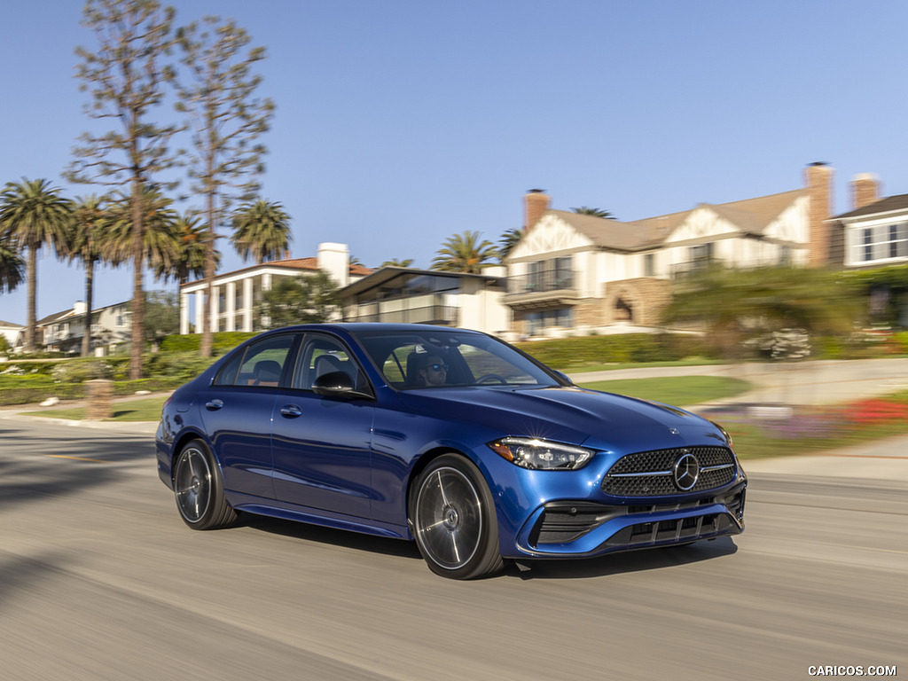 2022 Mercedes-Benz C-Class (US-Spec) - Front Three-Quarter