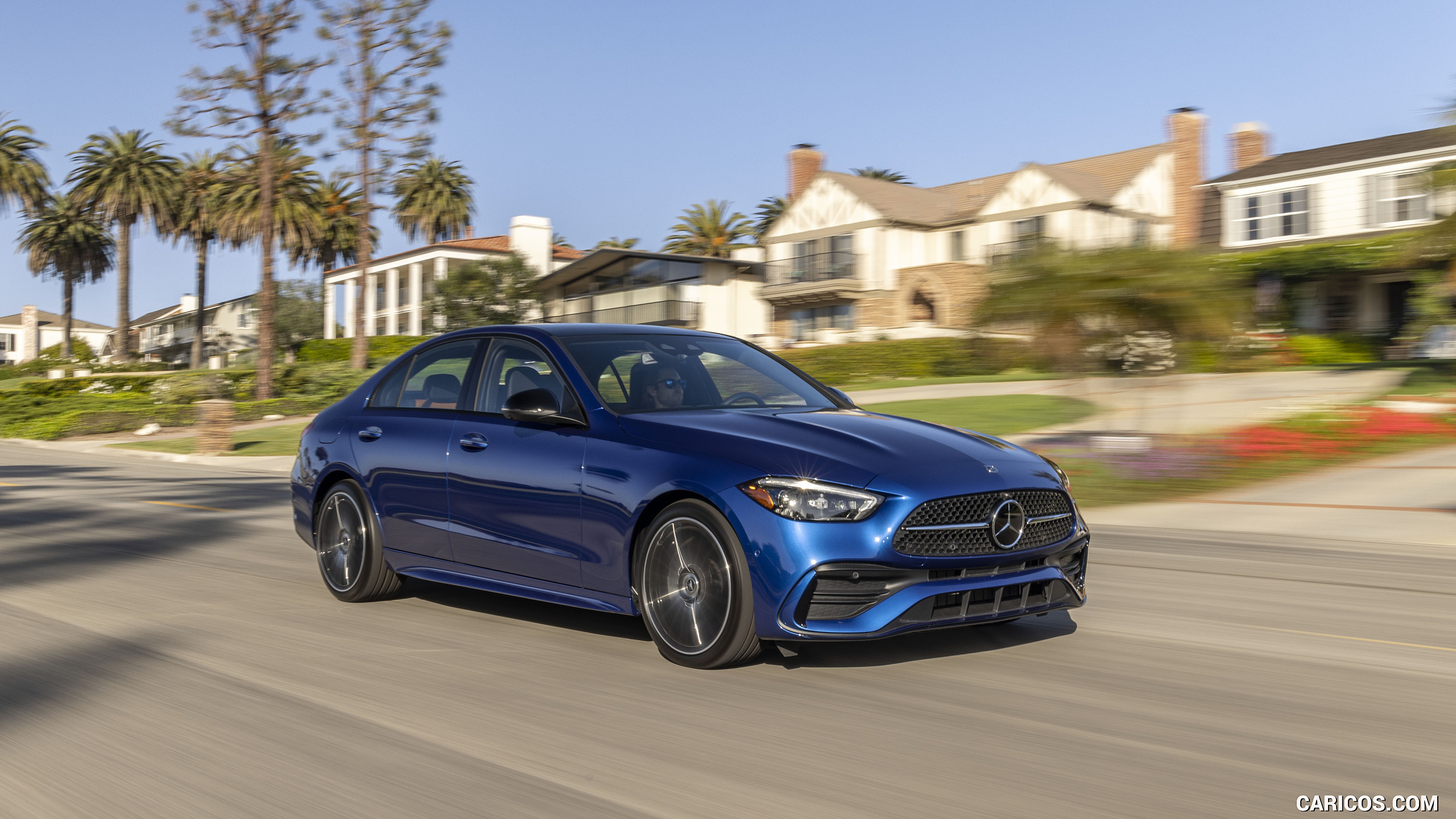 2022 Mercedes-Benz C-Class (US-Spec) - Front Three-Quarter | Caricos