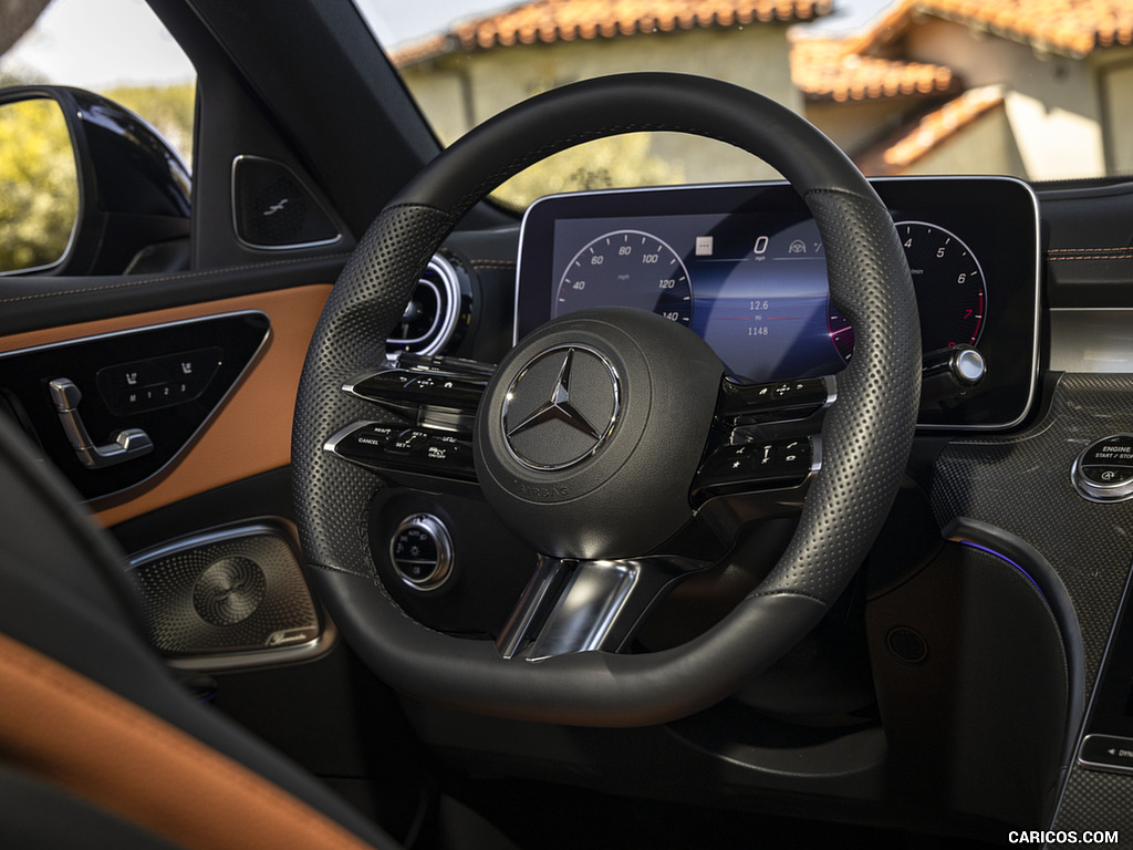 2022 Mercedes-Benz C-Class (US-Spec) - Interior, Steering Wheel