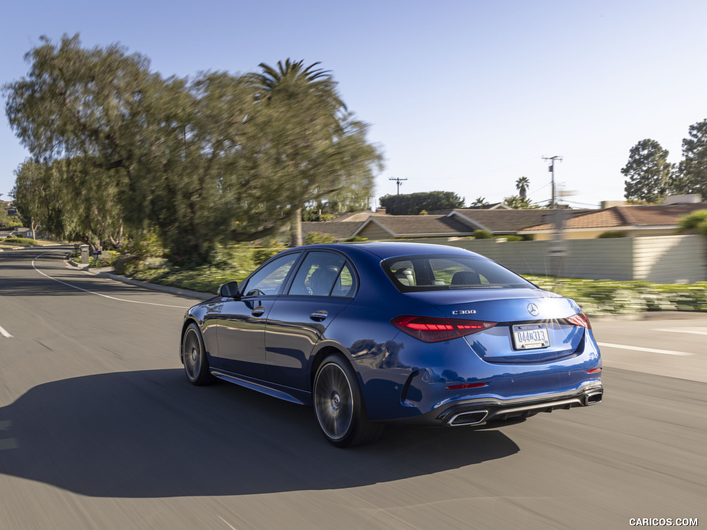 2022 Mercedes-Benz C-Class (US-Spec) - Rear Three-Quarter