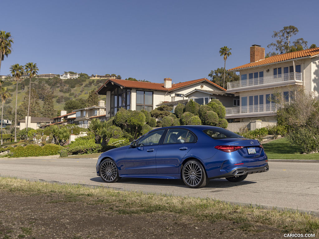 2022 Mercedes-Benz C-Class (US-Spec) - Rear Three-Quarter