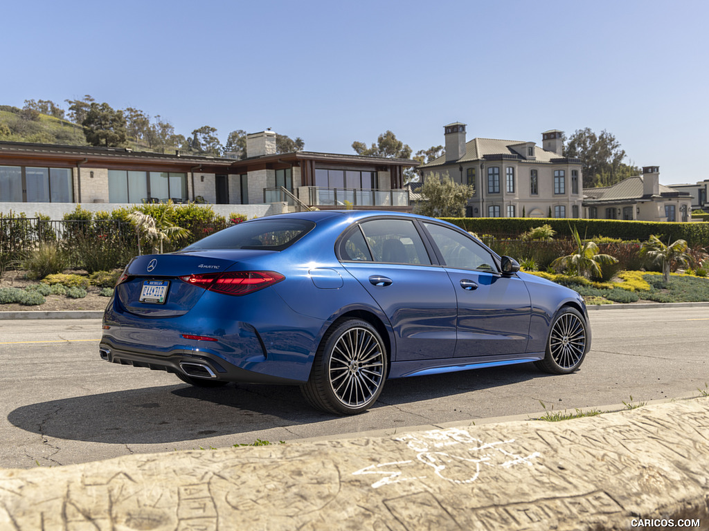 2022 Mercedes-Benz C-Class (US-Spec) - Rear Three-Quarter