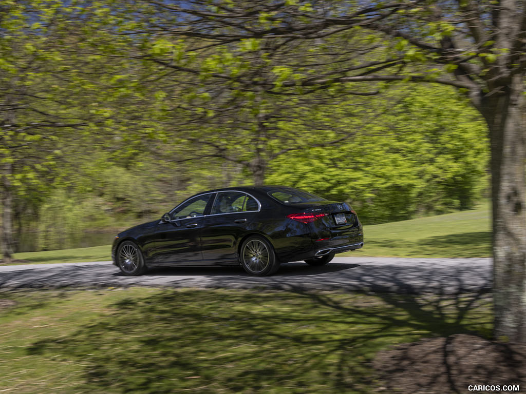 2022 Mercedes-Benz C-Class (US-Spec) - Rear Three-Quarter