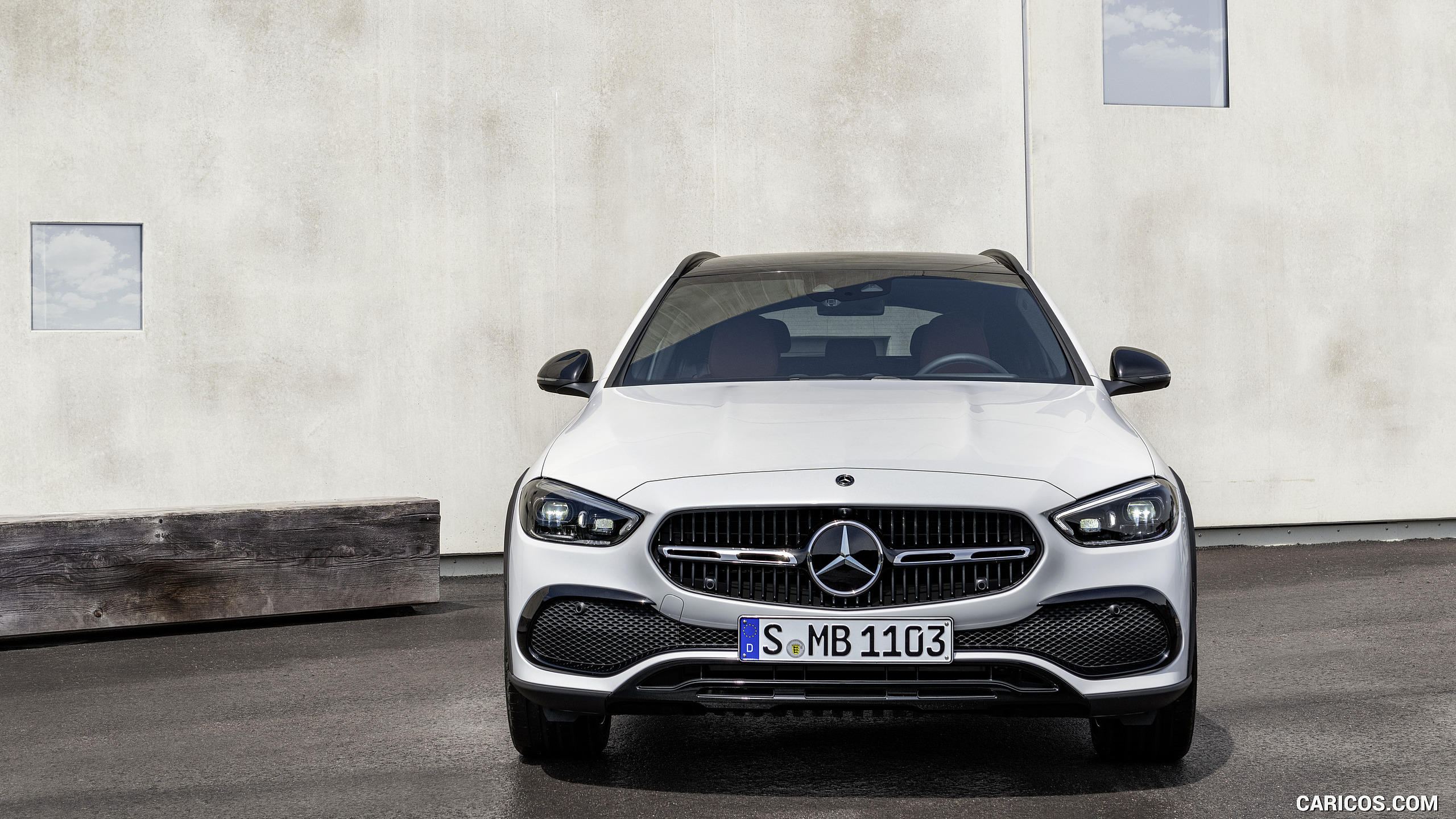 2022 Mercedes-Benz C-Class All-Terrain (Color: Opalite White Bright) - Front, #30 of 35