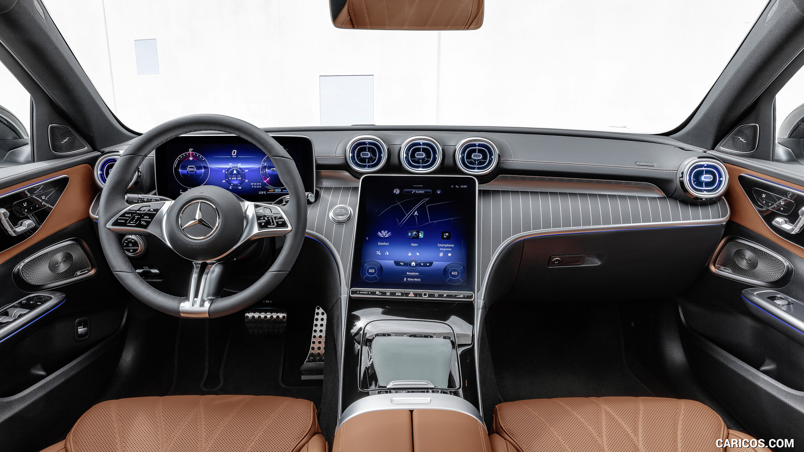 2022 Mercedes-Benz C-Class All-Terrain (Color: Opalite White Bright) - Interior, Cockpit, #34 of 35