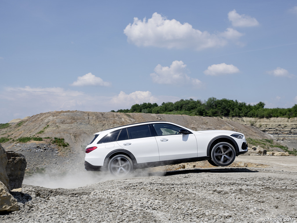 2022 Mercedes-Benz C-Class All-Terrain (Color: Opalite White Bright) - Off-Road