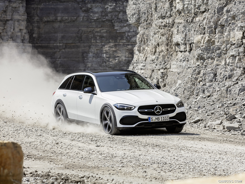 2022 Mercedes-Benz C-Class All-Terrain (Color: Opalite White Bright) - Off-Road