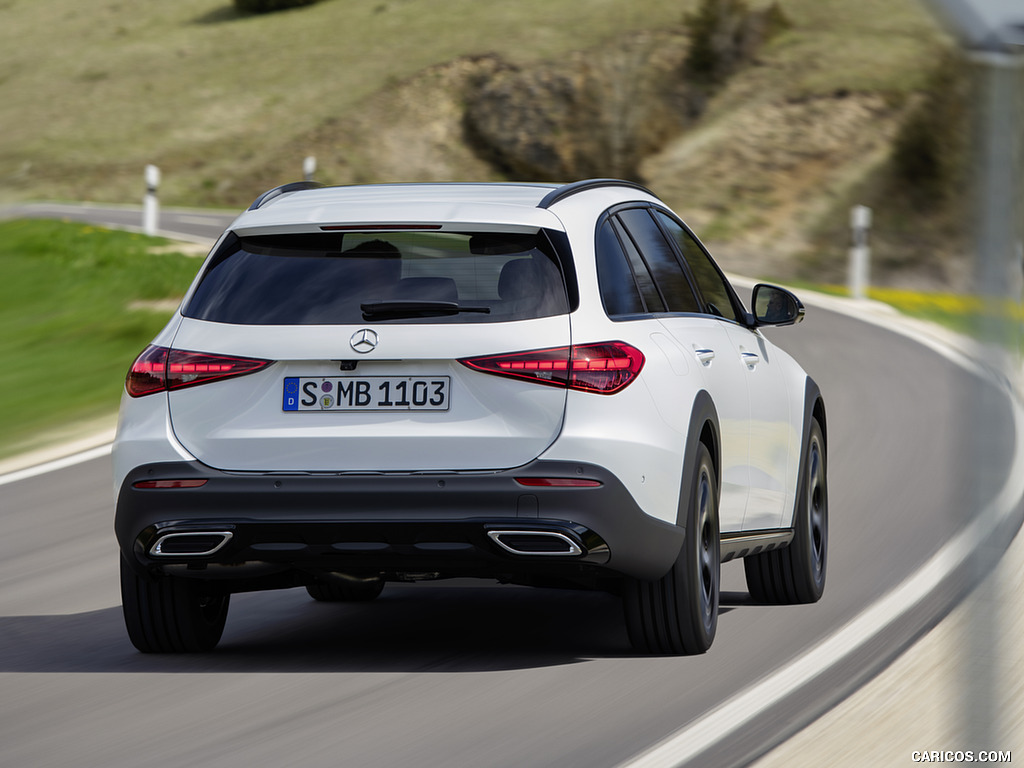 2022 Mercedes-Benz C-Class All-Terrain (Color: Opalite White Bright) - Rear