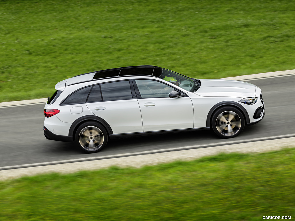 2022 Mercedes-Benz C-Class All-Terrain (Color: Opalite White Bright) - Side