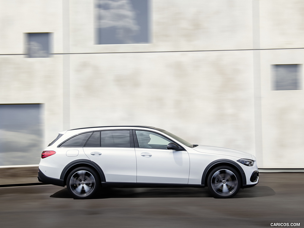 2022 Mercedes-Benz C-Class All-Terrain (Color: Opalite White Bright) - Side