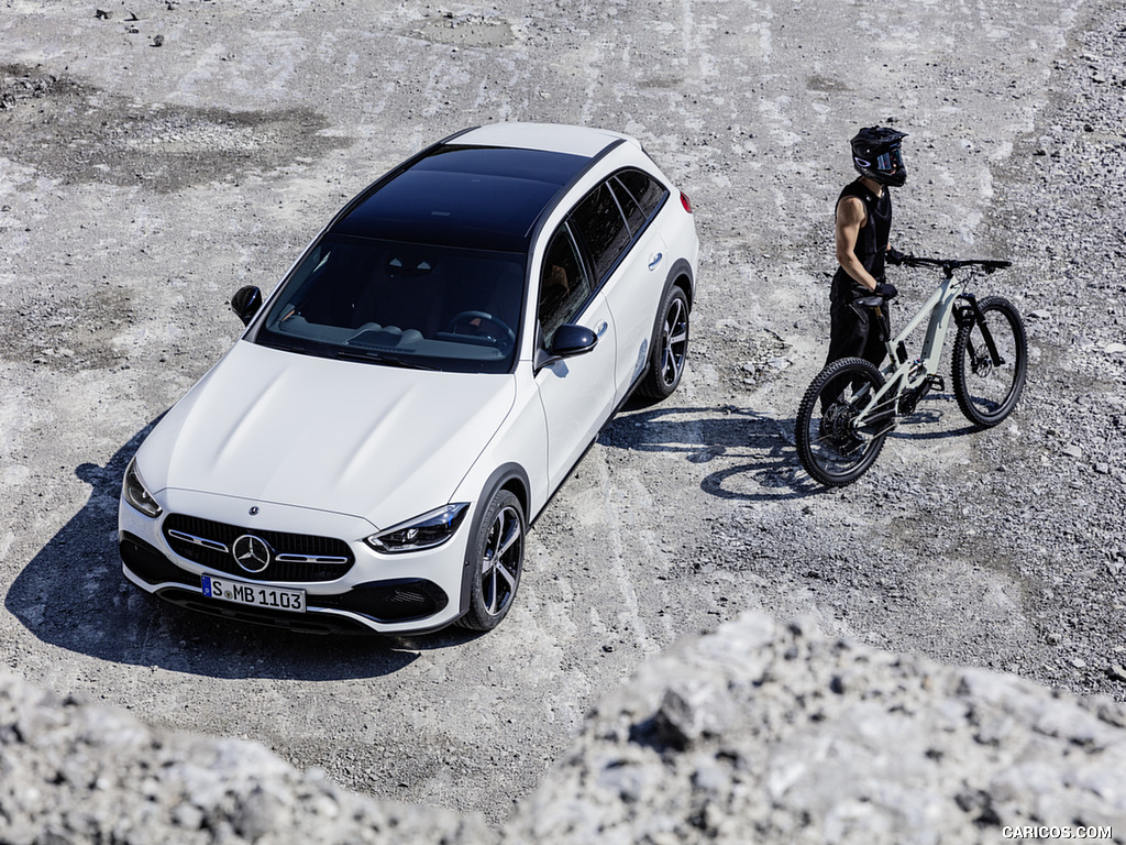 2022 Mercedes-Benz C-Class All-Terrain (Color: Opalite White Bright) - Top