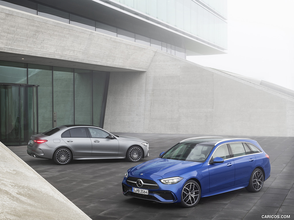 2022 Mercedes-Benz C-Class Wagon T-Model (Color: Spectral Blue)