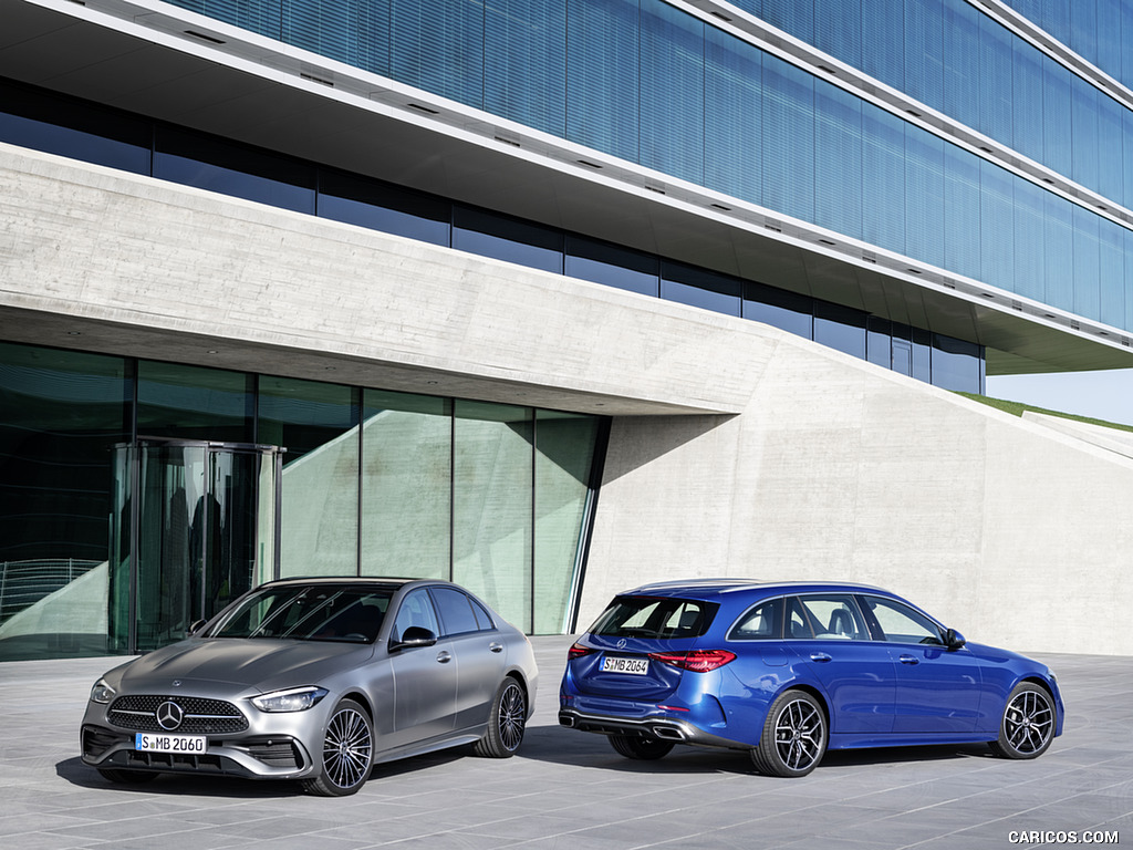 2022 Mercedes-Benz C-Class Wagon T-Model (Color: Spectral Blue)