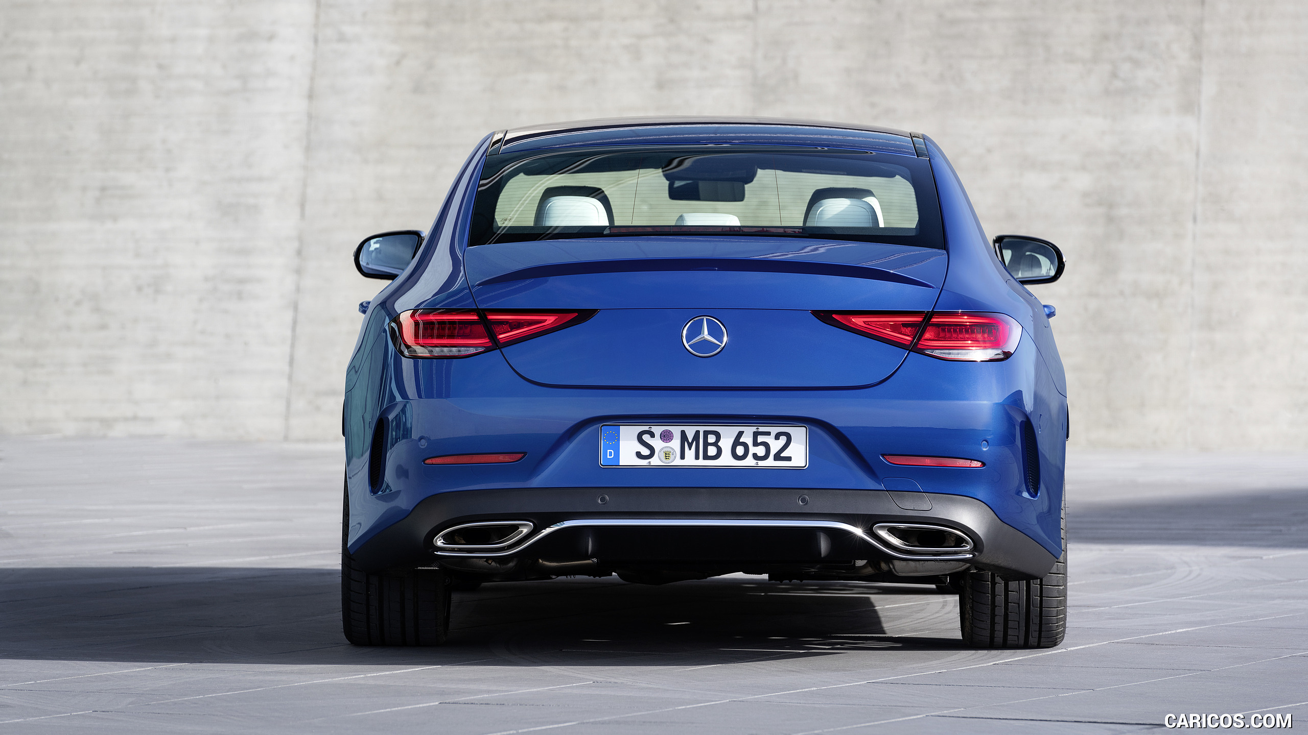 2022 Mercedes-Benz CLS AMG Line (Color: Spectral Blue Metallic) - Rear, #20 of 36