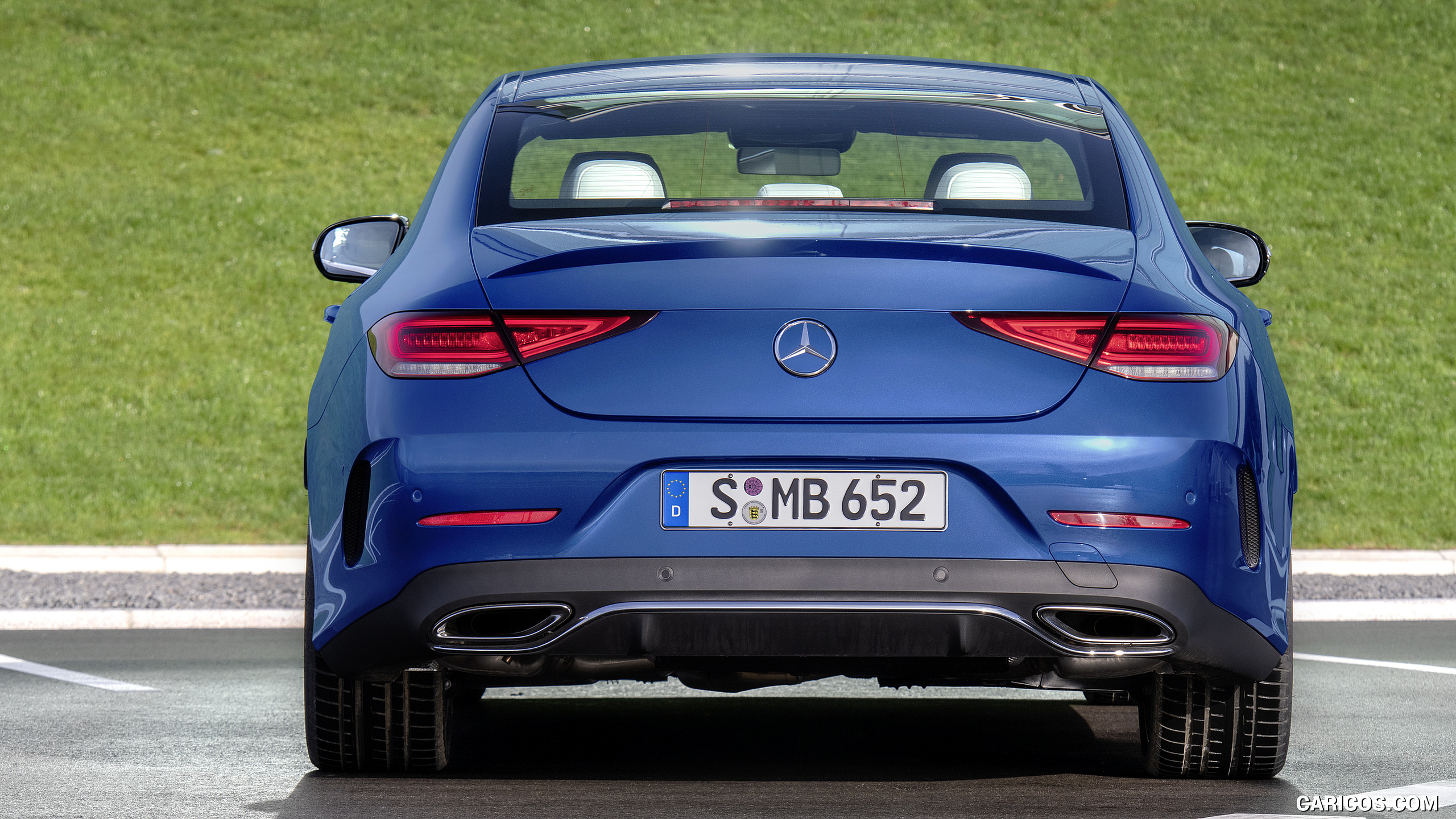 2022 Mercedes-Benz CLS AMG Line (Color: Spectral Blue Metallic) - Rear, #28 of 36