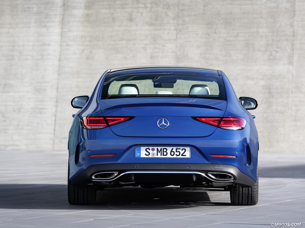 2022 Mercedes-Benz CLS AMG Line (Color: Spectral Blue Metallic) - Rear