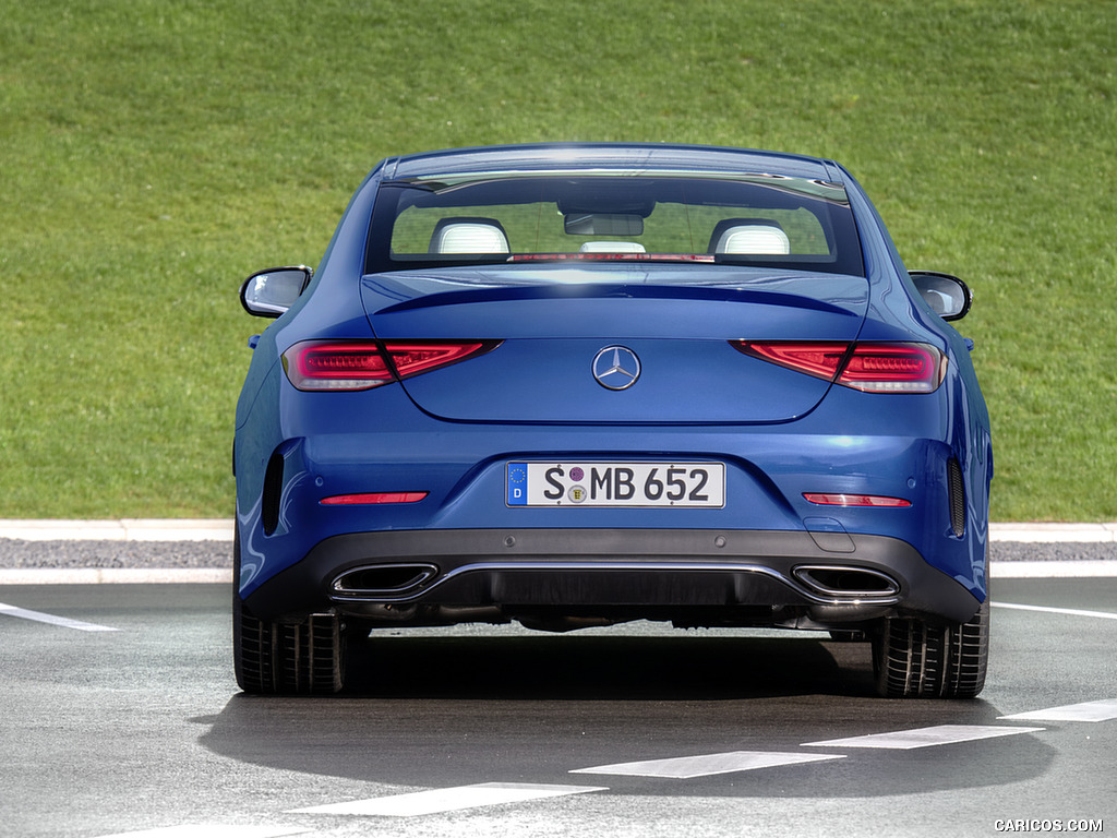 2022 Mercedes-Benz CLS AMG Line (Color: Spectral Blue Metallic) - Rear