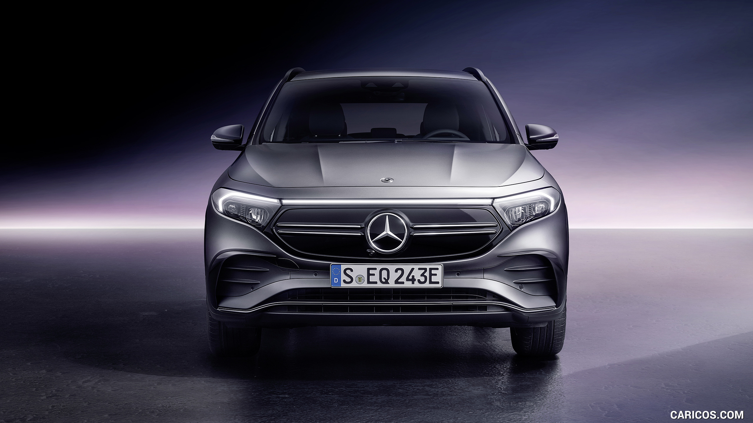 2022 Mercedes-Benz EQA AMG Line (Color: Mountain Grey Magno) - Front, #51 of 91