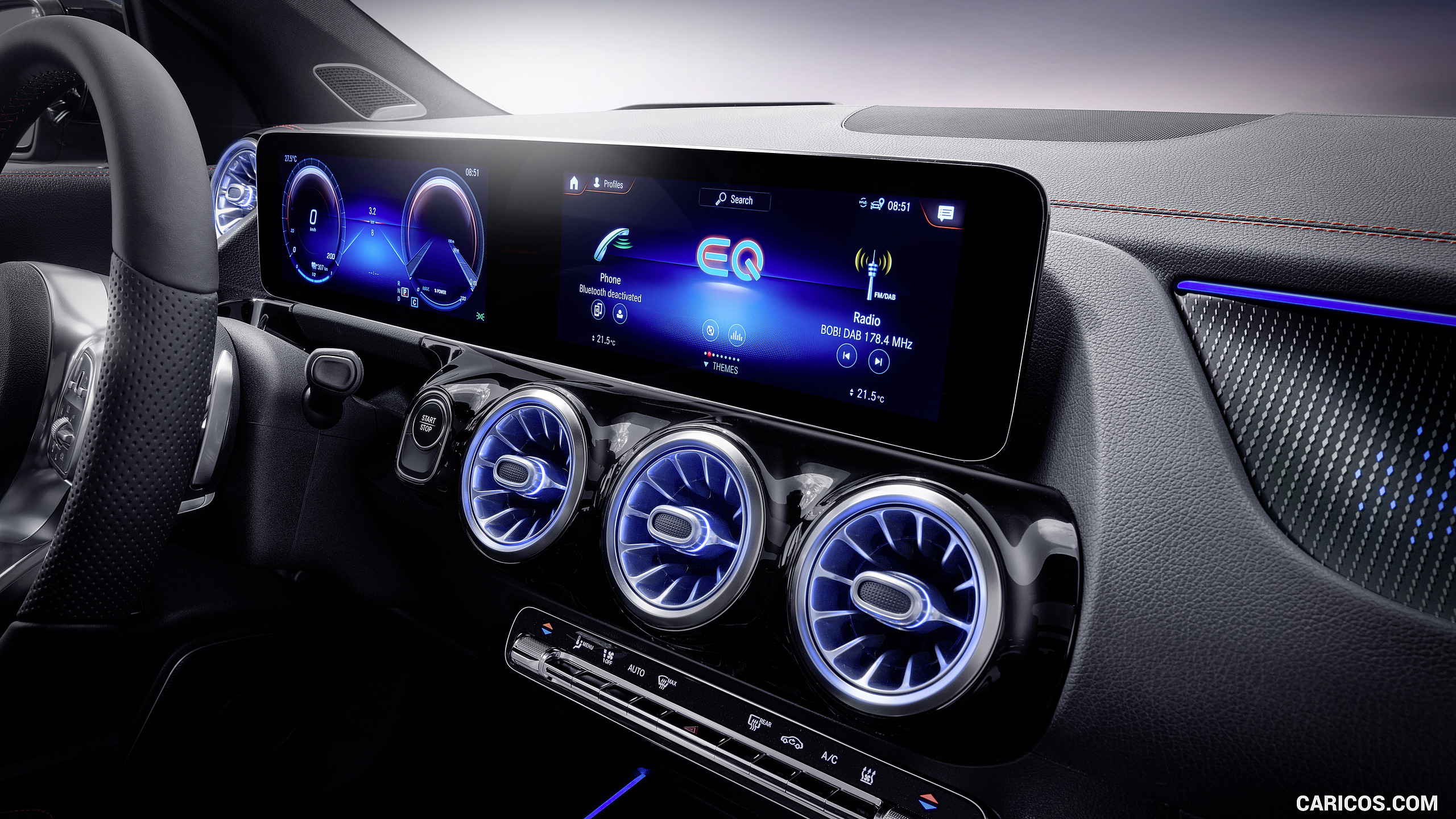 2022 Mercedes-Benz EQA AMG Line - Central Console, #55 of 91