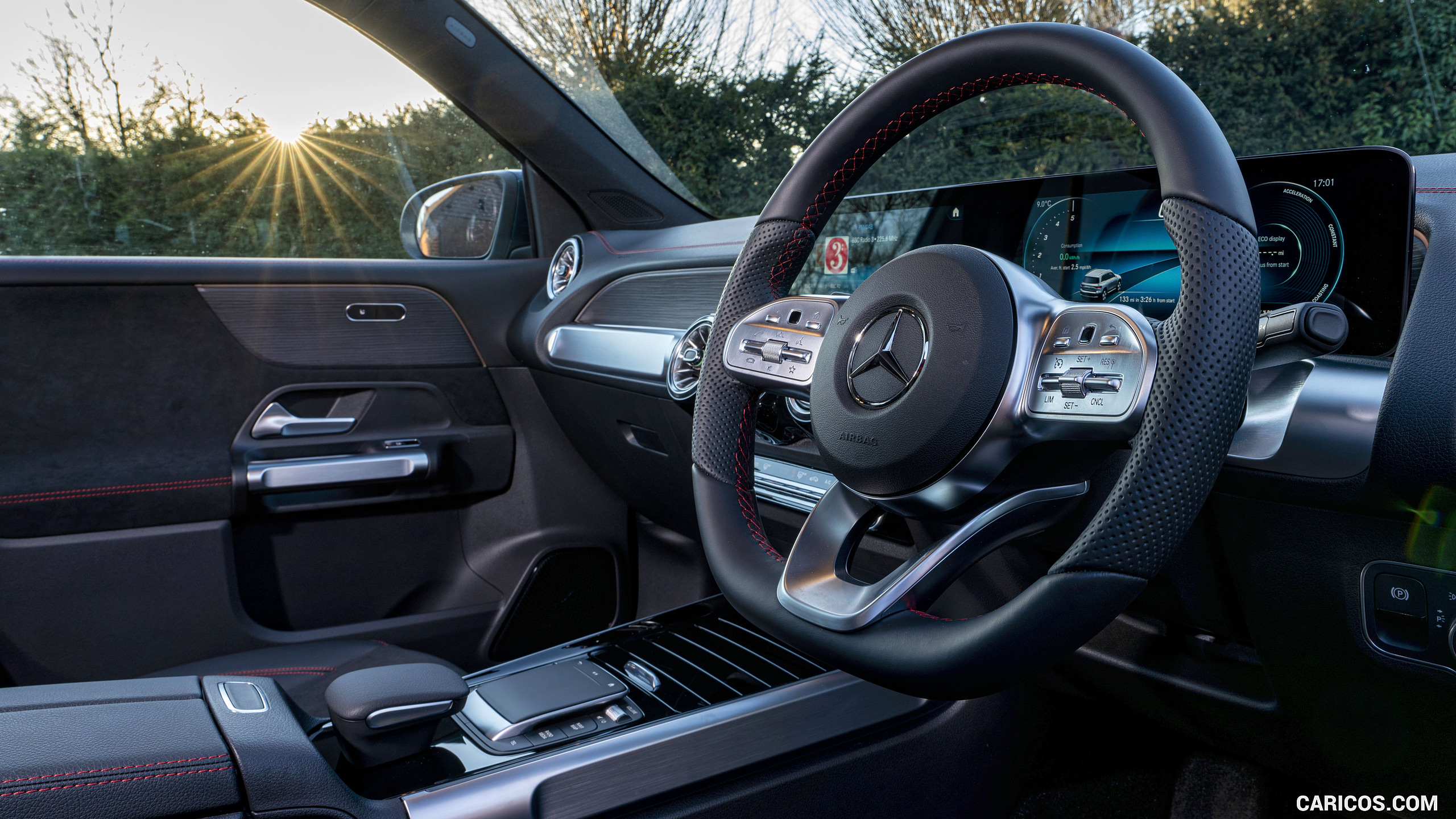 2022 Mercedes-Benz EQB 300 (UK-Spec) - Interior, Steering Wheel, #160 of 178