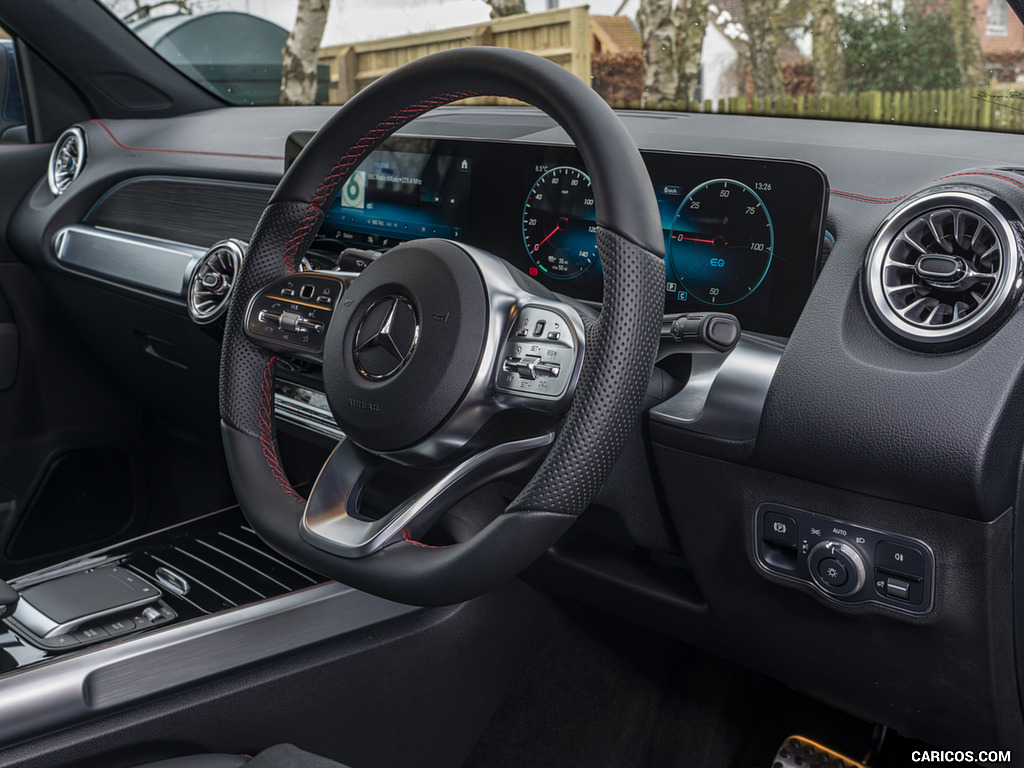 2022 Mercedes-Benz EQB 300 (UK-Spec) - Interior, Steering Wheel