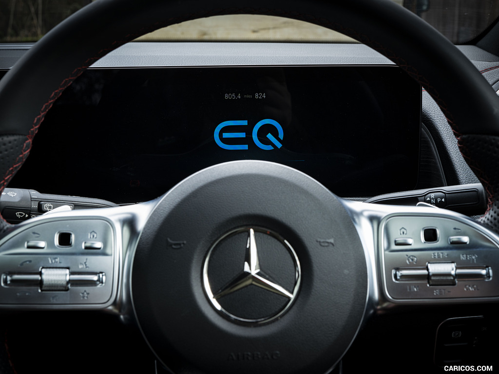 2022 Mercedes-Benz EQB 300 (UK-Spec) - Interior, Steering Wheel