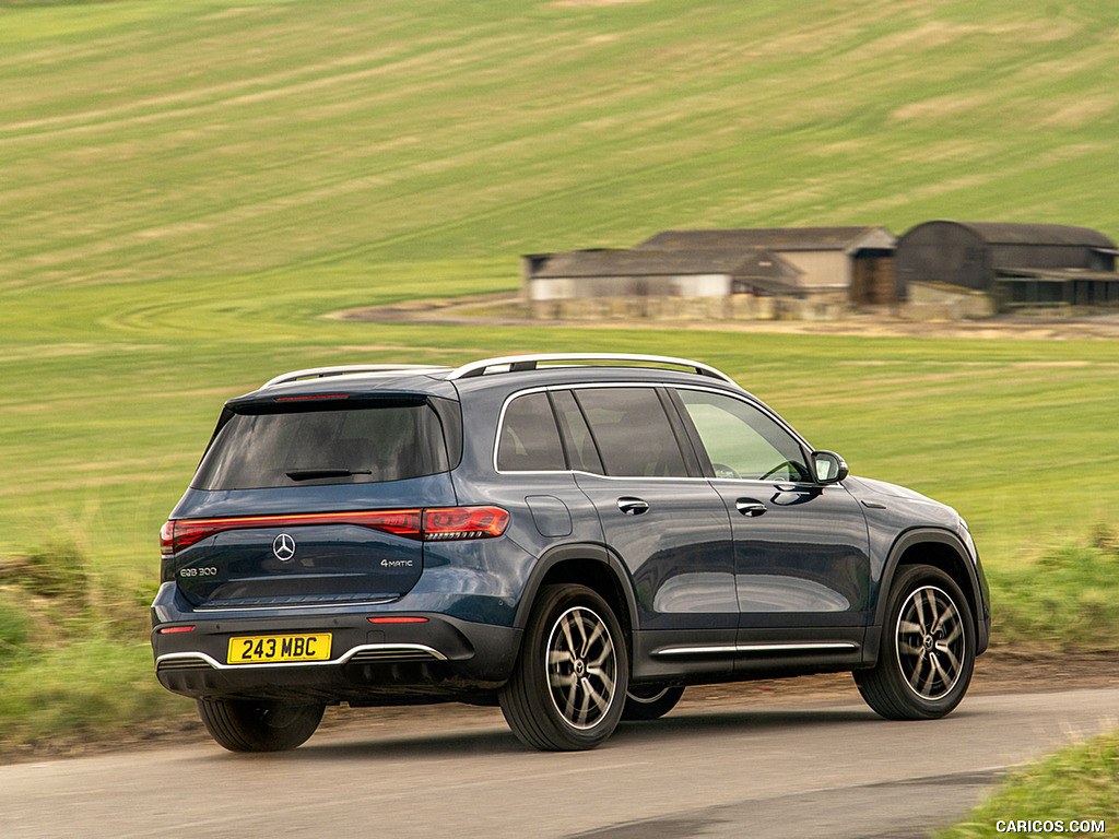 2022 Mercedes-Benz EQB 300 (UK-Spec) - Rear Three-Quarter