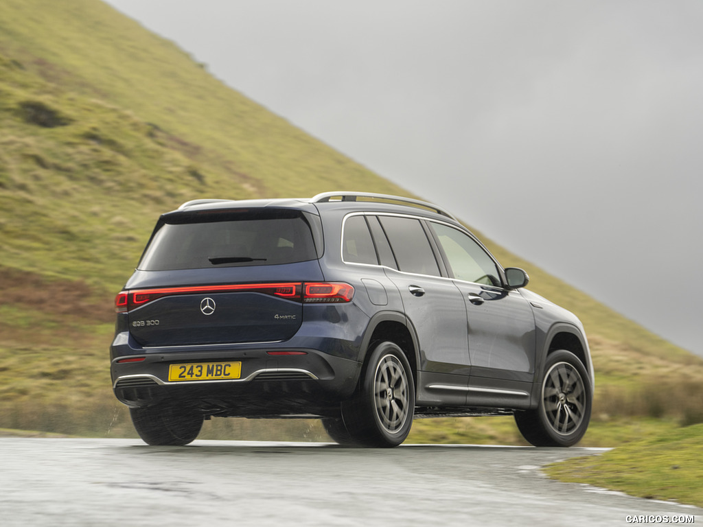 2022 Mercedes-Benz EQB 300 (UK-Spec) - Rear Three-Quarter