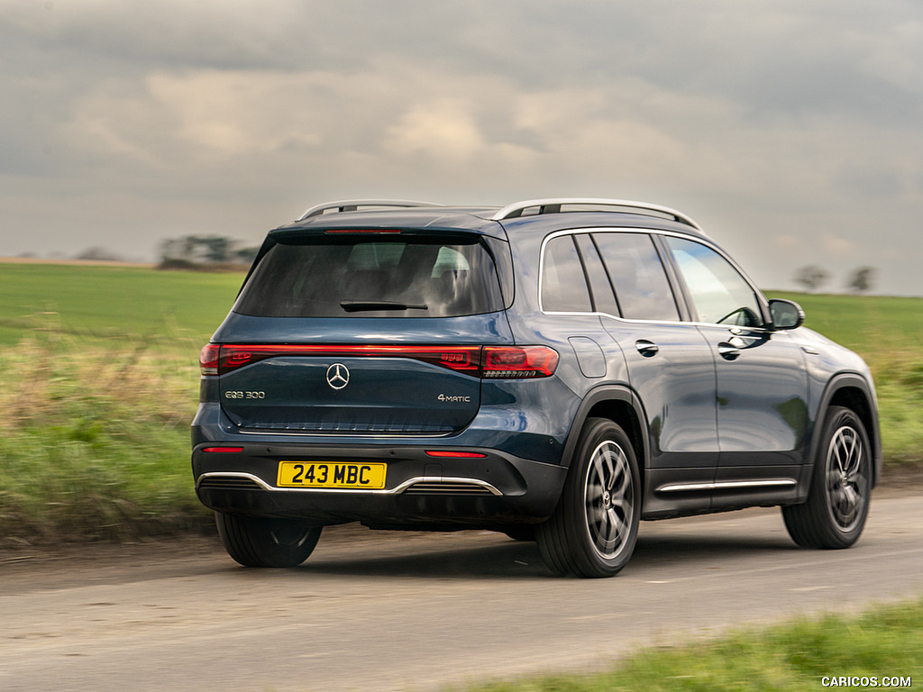 2022 Mercedes-Benz EQB 300 (UK-Spec) - Rear Three-Quarter