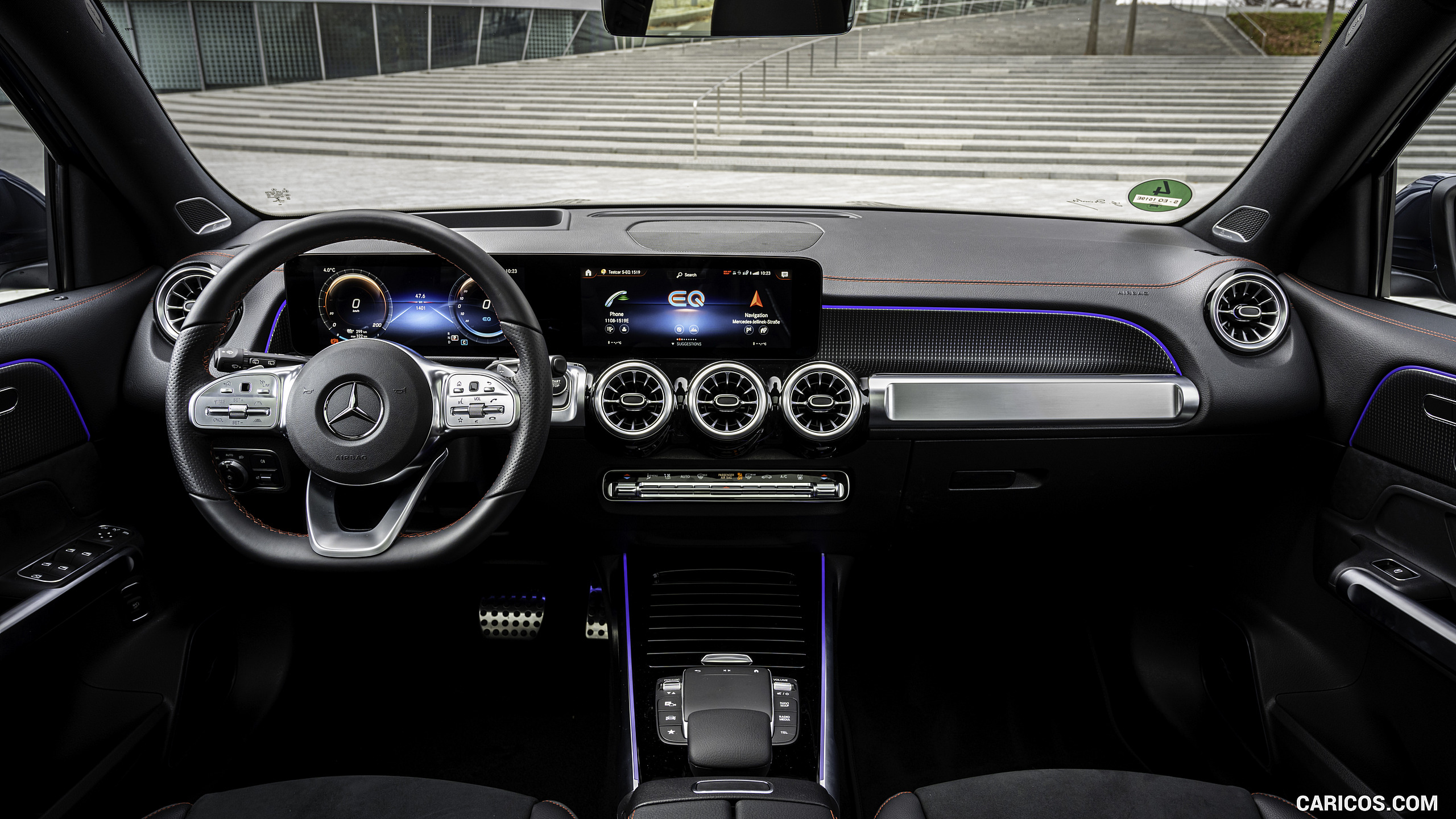 2022 Mercedes-Benz EQB 300 4MATIC (Color: Denim Blue) - Interior, Cockpit, #100 of 178