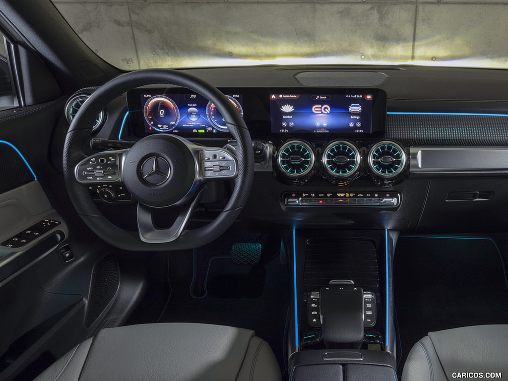 2022 Mercedes-Benz EQB 300 4MATIC (Color: Digital White) - Interior, Cockpit