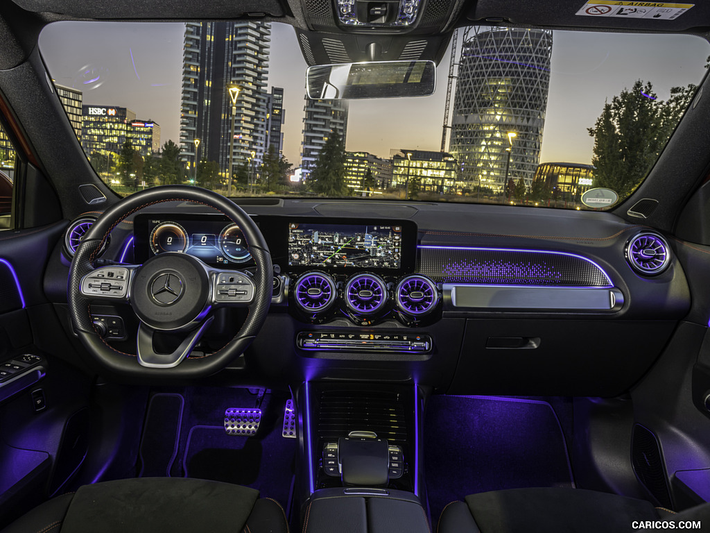 2022 Mercedes-Benz EQB 350 4MATIC (Color: Patagonia Red) - Interior, Cockpit