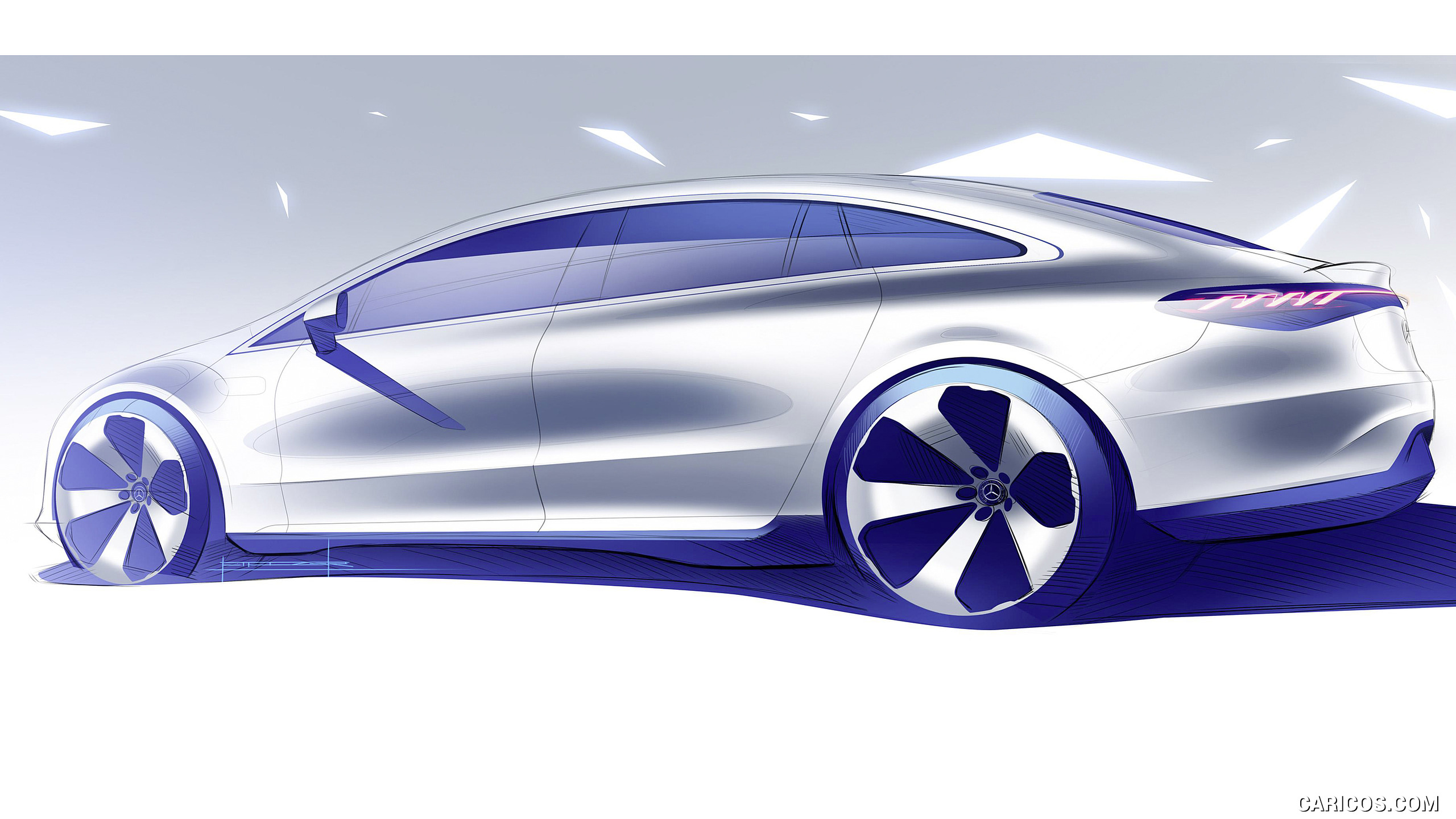 2022 Mercedes-Benz EQS - Design Sketch, #135 of 206