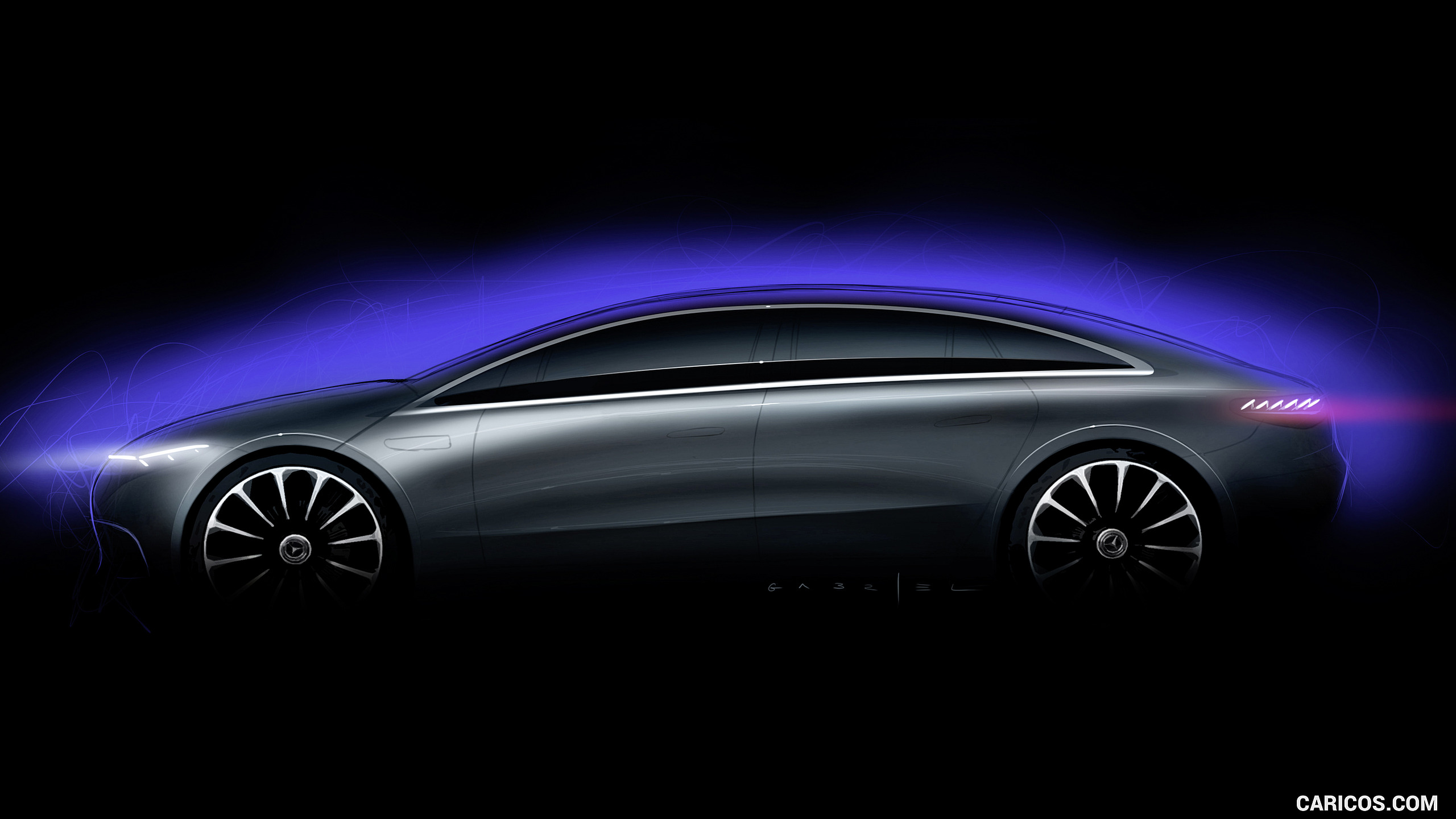 2022 Mercedes-Benz EQS - Design Sketch, #141 of 206
