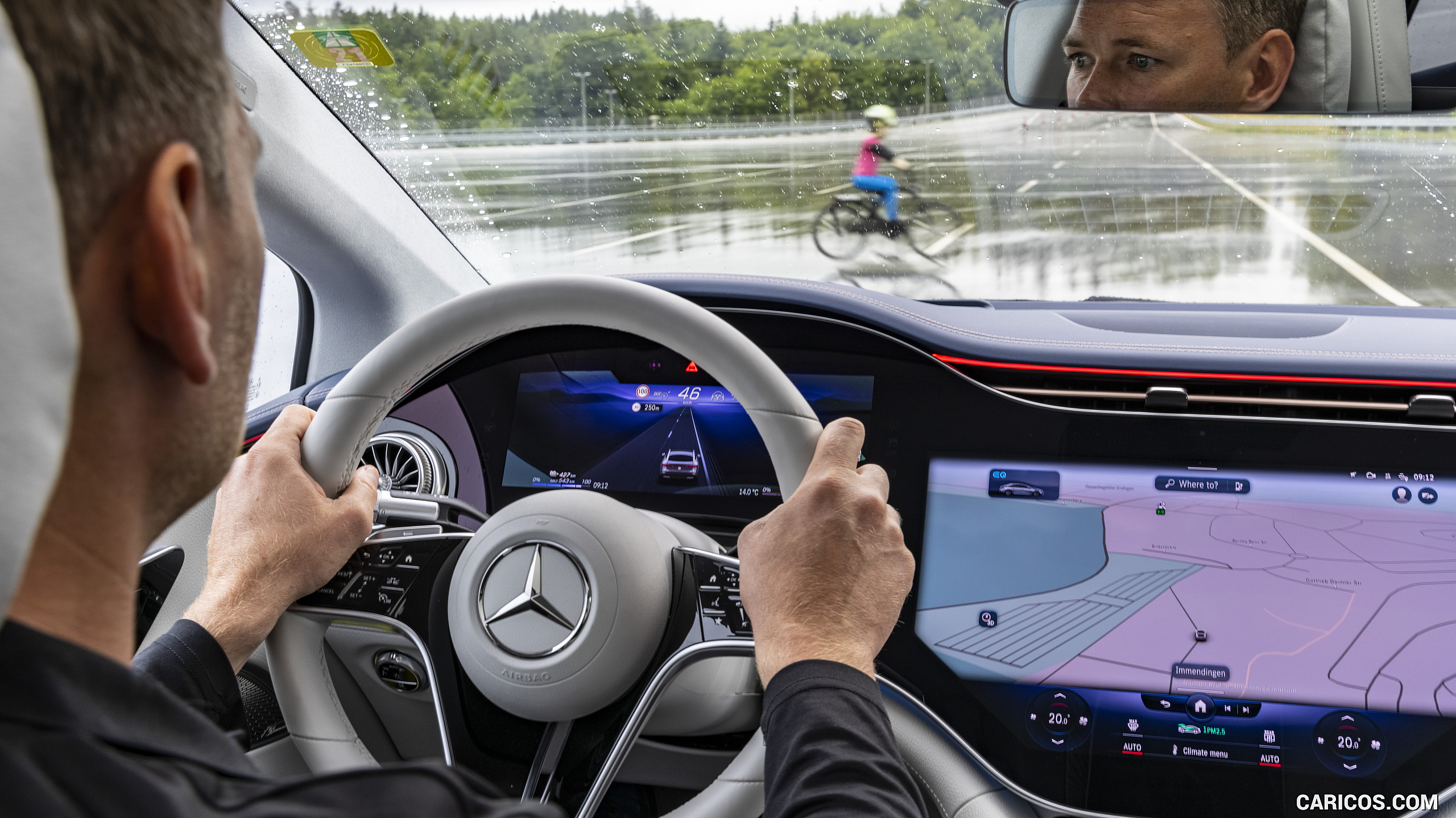 2022 Mercedes-Benz EQS - Emergency Stop Technology, #200 of 206