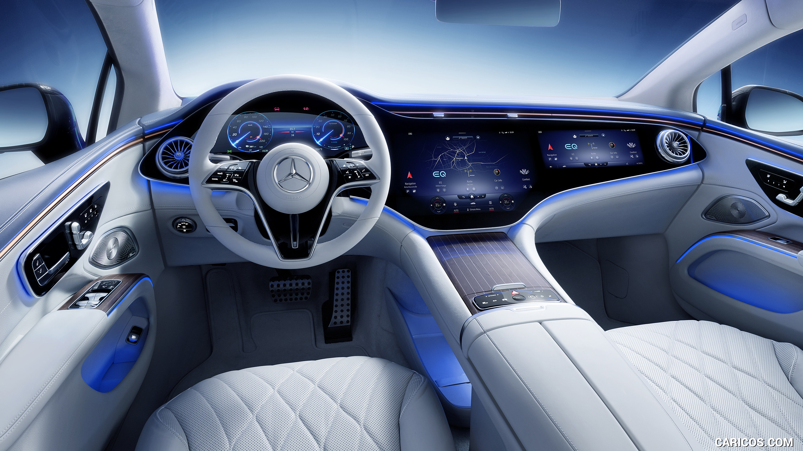 2022 Mercedes-Benz EQS - Interior, Cockpit, #56 of 206