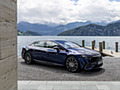 2022 Mercedes-Benz EQS 450+ (Color: Sodalith Blue) - Front Three-Quarter